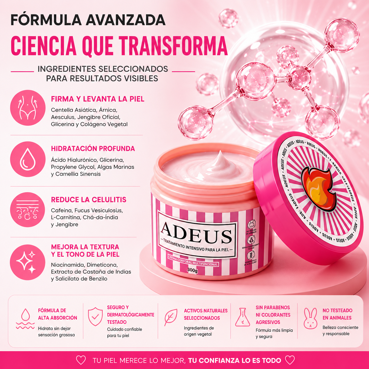 Adeus Crema Brasileña